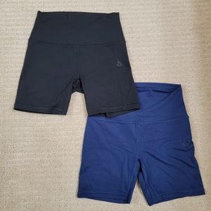 2 Pairs Ryderwear NKD Align Shorts 6" M